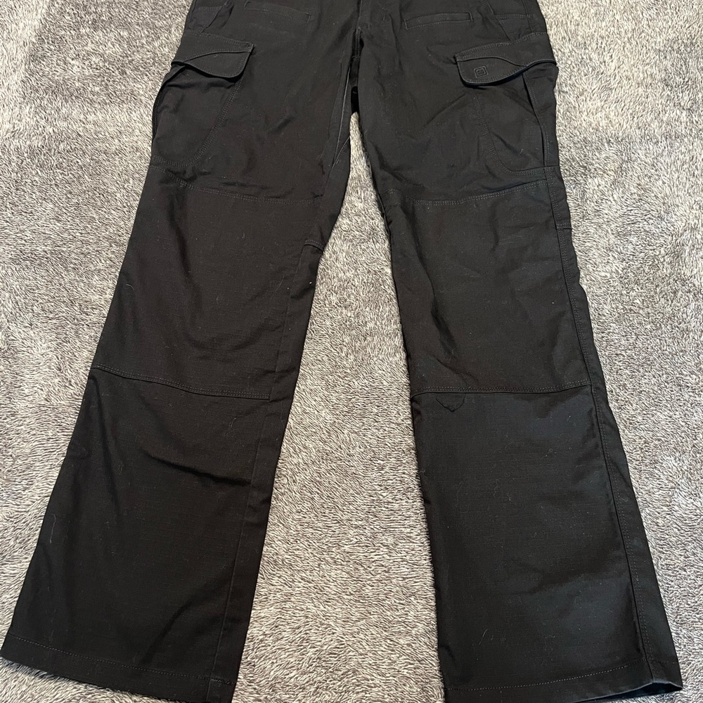 5.11 Tactical Women's Stryke Pants Size 8 Reg Black Cargo Flex-Tac 64386
